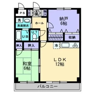 シンメイロード【6階】の間取り