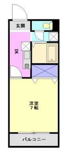 エメローズ御幸【2階】の間取り