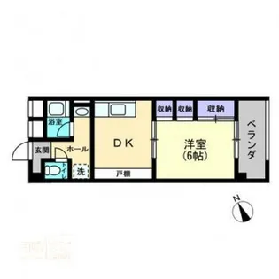 パルティーレ【1階】の間取り