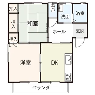 ポルテ本庄【2階】の間取り