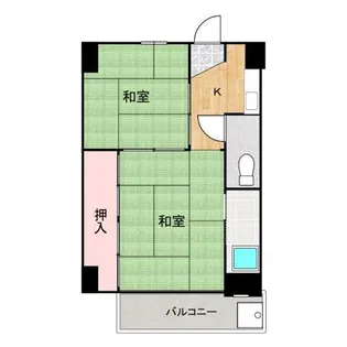 アドバンス神辺【1階】の間取り