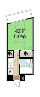 メゾンアルカディア御門【2階】の間取り