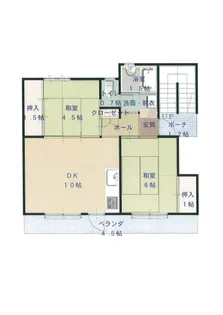 シーサイド福山 Ⅱ【3階】の間取り