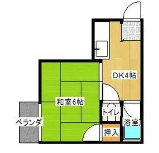 メゾン本町【3階】の間取り