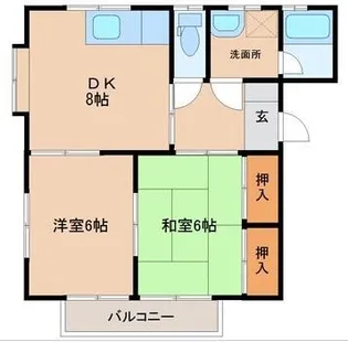 ノーブルタウン【2階】の間取り