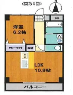 STスクエア2020【6階】の間取り