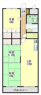 パークマンション【7階】の間取り