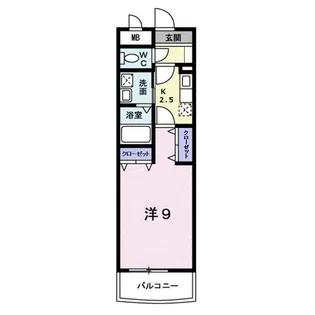レガート元町【3階】の間取り