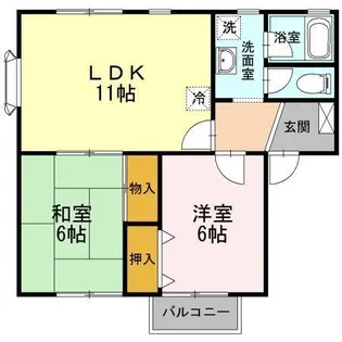エターナルミムラ【2階】の間取り
