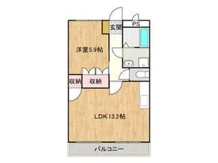 レ・コルニオーロ【1階】の間取り