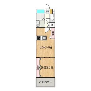 Alba Rose(アルバローズ)【3階】の間取り