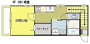 ドミール静Ⅱ【2階】の間取り
