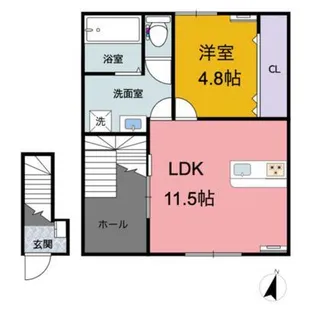 ソフィア【2階】の間取り