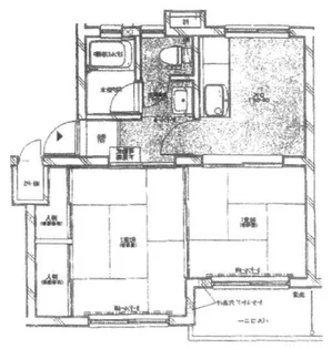 2DKの間取り画像
