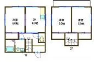 広島県福山市能島1丁目【一戸建】の間取り