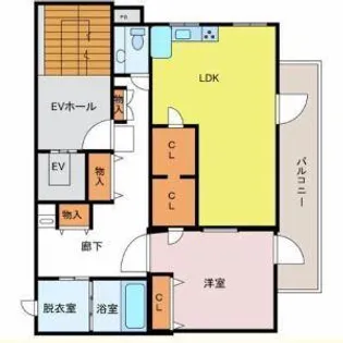 lowe(レーヴェ)ビル【4階】の間取り