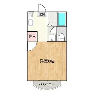 アークハイツ21【2階】の間取り