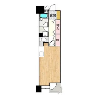ヒューマンズ沖野上【2階】の間取り