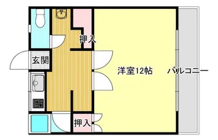 ラピタ道上【2階】の間取り