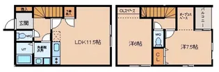 KY Court けやき【103号室】の間取り