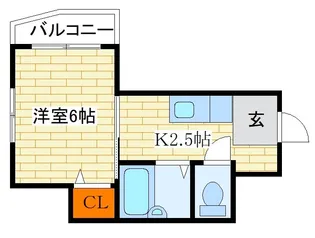 ブルーム桜園【301号室】の間取り