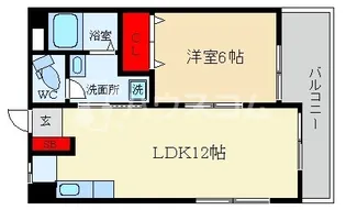 コーポラス喜山荘【301号室】の間取り