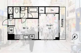 東京都品川区小山4丁目【マンション】の間取り