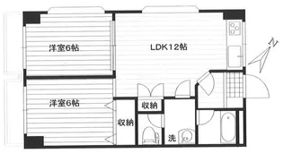 東京都港区白金台2丁目【マンション】の間取り