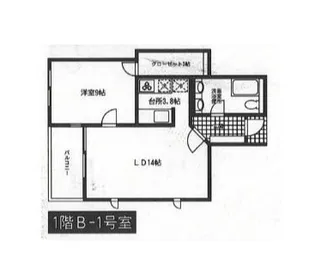 東京都品川区北品川6丁目【一戸建】の間取り
