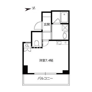 東京都品川区平塚1丁目【マンション】の間取り