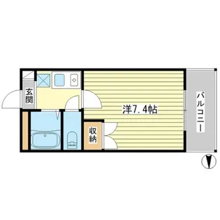 アムールMI中地Ⅰ【3階】の間取り