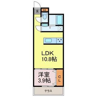 コティ加古川【202号室】の間取り