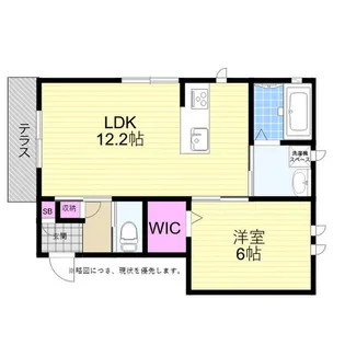 へーベルメゾン姫路B棟【1階】の間取り