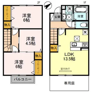 アネックス憩の間取り