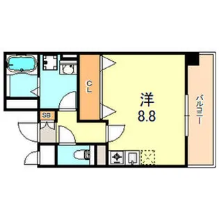 ビーフォレスト姫路EAST【701号室】の間取り