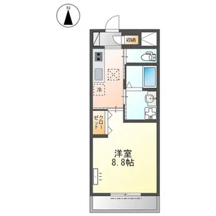 ソネテラス【1階】の間取り