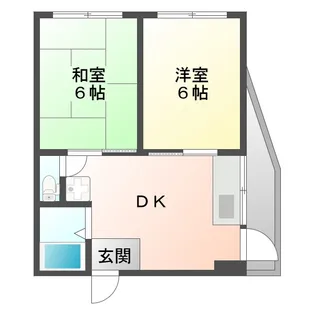 和洸ビル【303号室】の間取り