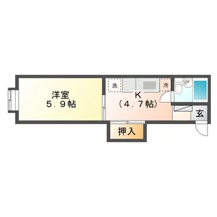 コンチャルビル【3階】の間取り