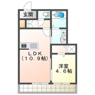 SH・レジデンス春【202号室】の間取り