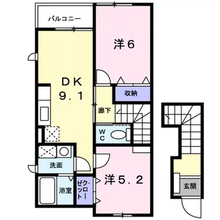 シエロ セレーノ【2階】の間取り