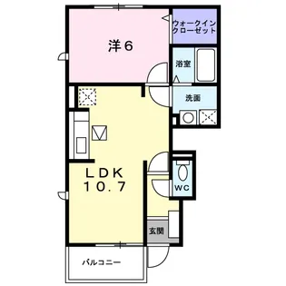 ポライトリーS.Y【1階】の間取り