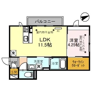 GRAND SOLEIL(グラン ソレイユ)【2階】の間取り