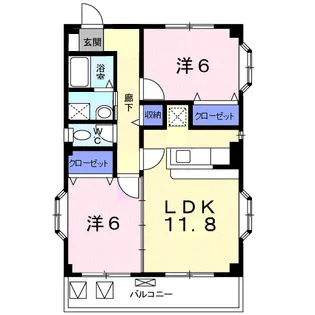 センチュリー21【2階】の間取り
