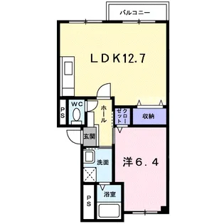 アヴェニール永和【2階】の間取り