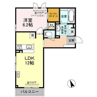 フェリス【2階】の間取り