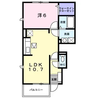 エール【1階】の間取り
