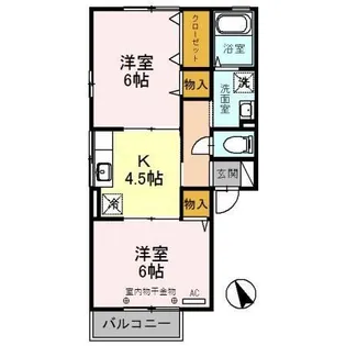 エミネンス【2階】の間取り