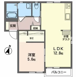 SH・サンシティー【B205号室】の間取り