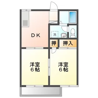 エクセル212【2階】の間取り