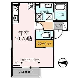 スターツⅢ【1階】の間取り